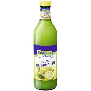 Cuisine Zitronensaft Noblesse Direktsaft, 100% Fruchtgehalt, 750 ml