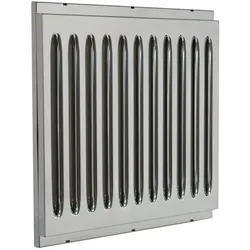 KBS Hochwiderstands-Flammschutzfilter CNS, Typ B 400x400x20 mm