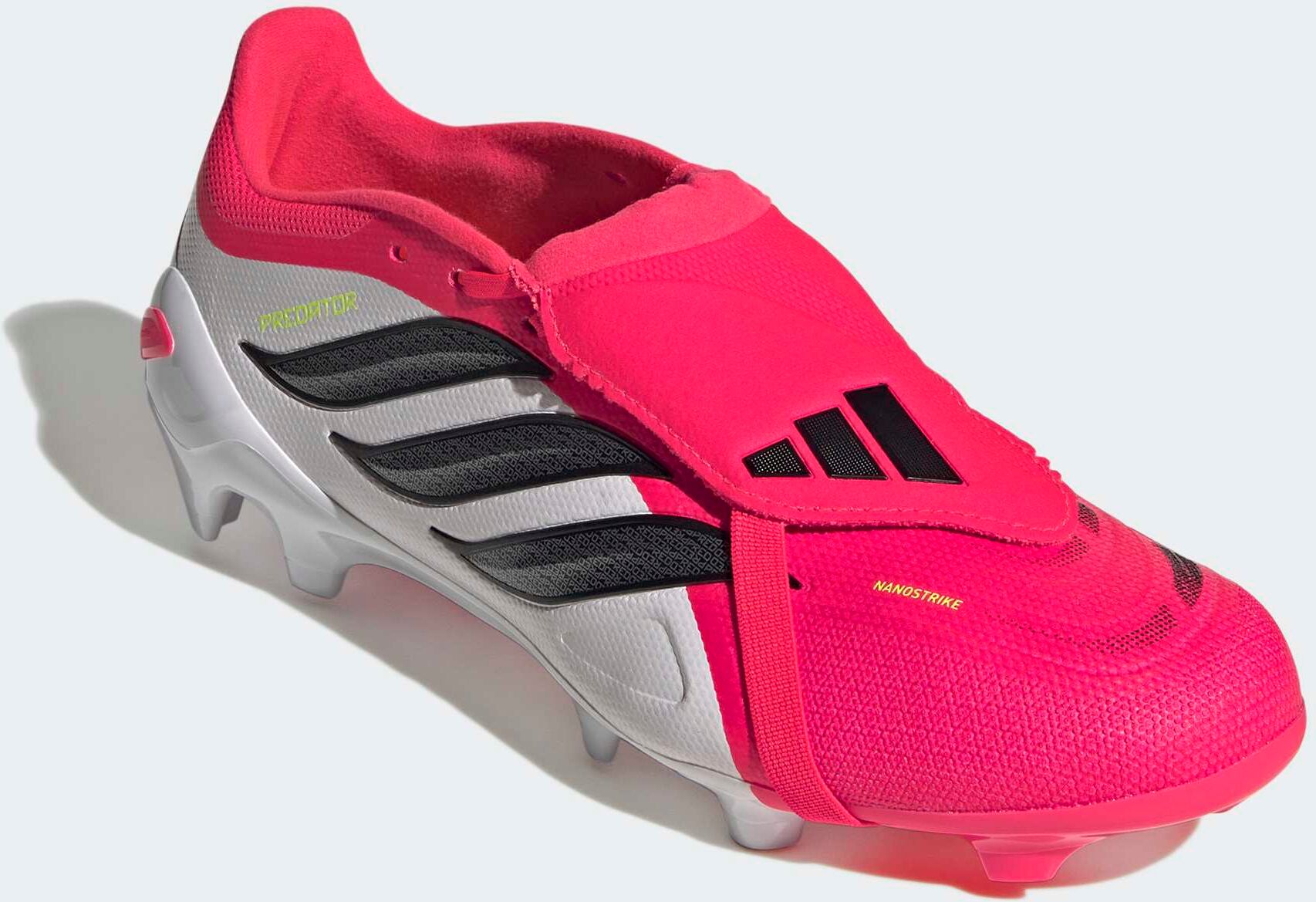 Adidas Performance "PREDATOR LEAGUE, FESTE BÖDEN, UMSCHLAGBARE ZUNGE" Aussensohle für Rasen und feste Böden lucid rot, core schwarz, ftwr weiß 47