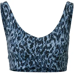 Tchibo - Sport-BH - Damen - Gr. XS - blau/print