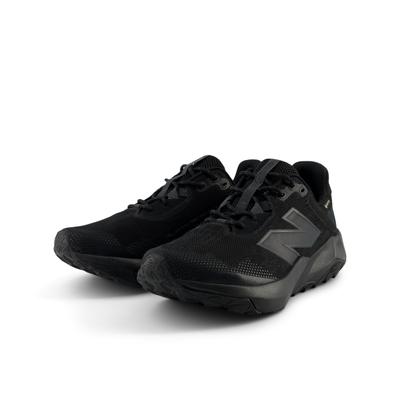 Trailrunningschuh NEW BALANCE "NITREL Gore Tex", Herren, Gr. 42,5, schwarz, Synthetik, Textil, Schuhe, Trailrunning-Schuhe, wasserdicht