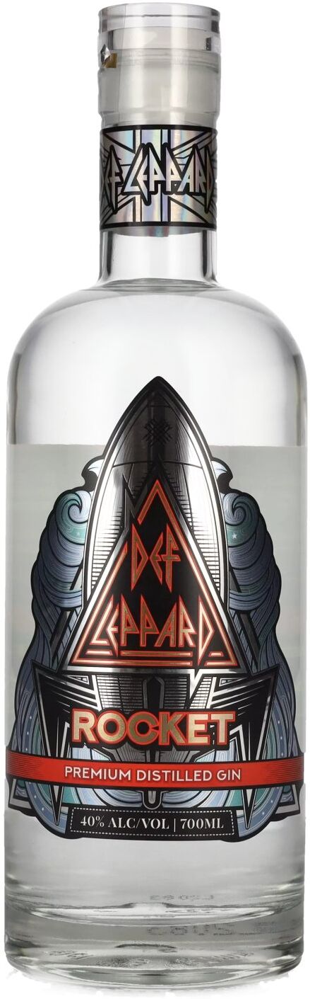 Def Leppard ROCKET Premium Distilled Gin 40% Vol. 0,7l