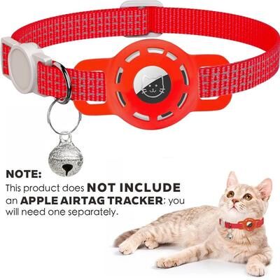 Uplifted Finds Reflective Air Tag Sequestration Hub red (no Tracker)