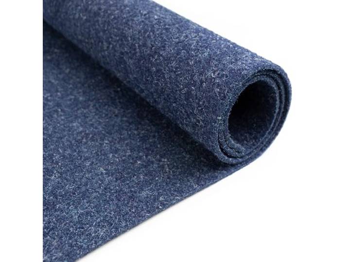 Nadelfilz REWIND 900 FLAT - Blau - 2,00m x 0,50m robuste Auslegware Bodenbelag trittschalldämmend antistatisch BFL-S1 stuhlrollengeeignet für Büro Messe Hotel Praxis Fußbodenheizung