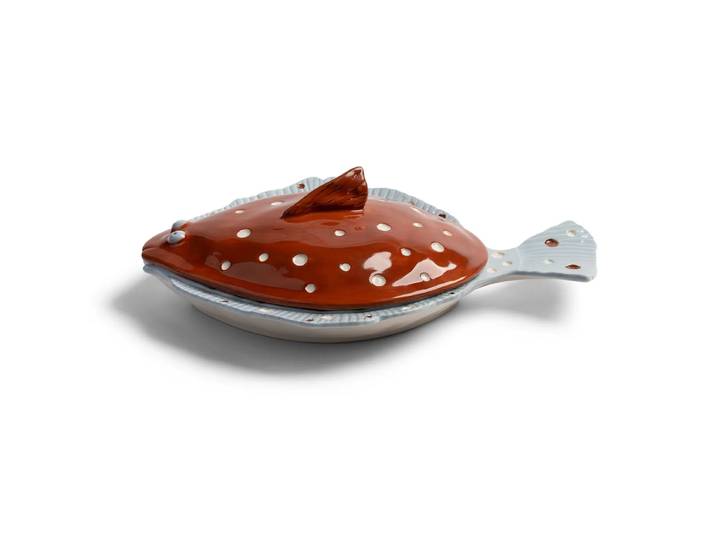 &klevering - Plaice Terrine, 29,5 x 21 cm, braun