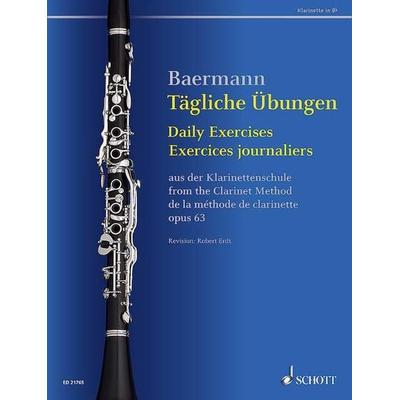 Tägliche Übungen, Taschenbuch von Carl Baermann, Schott Music, 978-3-7957-4807-4