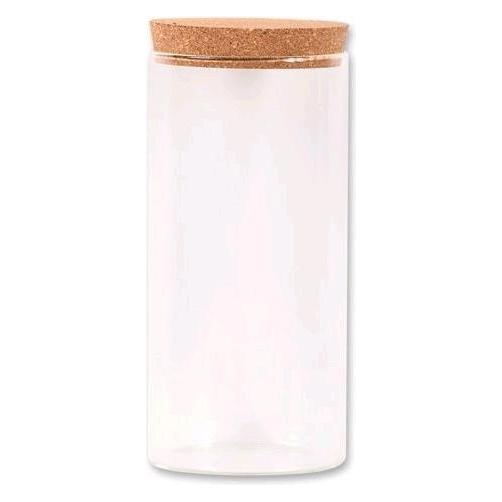 Kesper Vorratsdose Glas mit Korkdeckel ø10x21 cm (1.20 l) (043547)