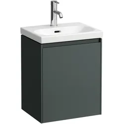 LAUFEN LANI Waschtischunterbau, eine Tür, Scharnier rechts, 435x515x340mm, H4035021122661, Farbe: Verkehrsgrau