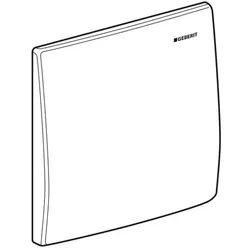 Geberit Abdeckplatte 16x16cm 243853FW1 zu UR-Strg.
