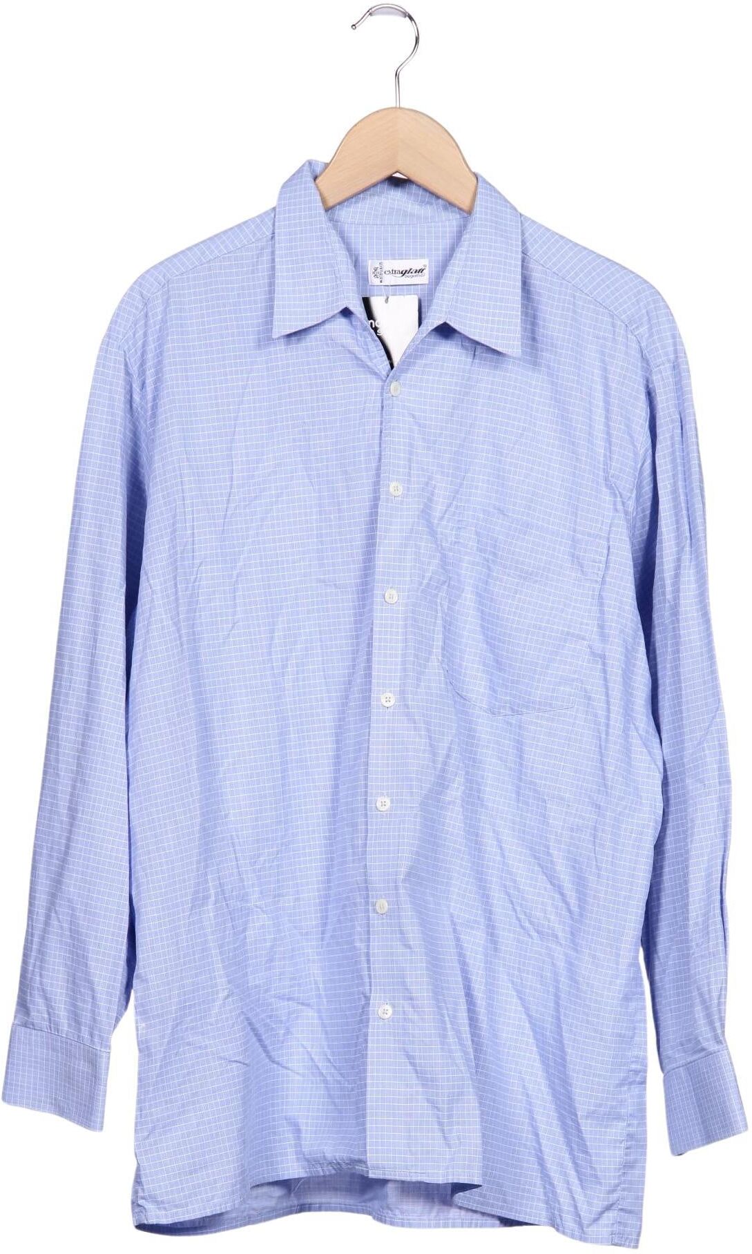 Walbusch Herren Hemd, Hellblau, Gr. 40, Baumwolle - Second Hand