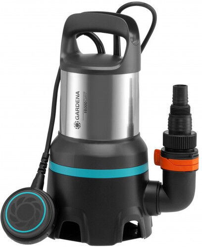 Gardena 16000 Pompe d&amp;#039;évacuation pour eaux chargées ( 450W/16000l/h) 9042-20