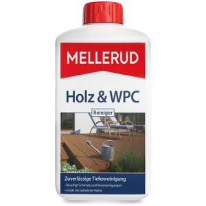 Mellerud Holzreiniger WPC Reiniger, Konzentrat, für innen & außen, für alle Holzarten, 1 Liter