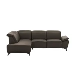 Primo Ecksofa  Belfast ¦ braun ¦ Maße (cm): B: 260 H: 100 T: 203.0