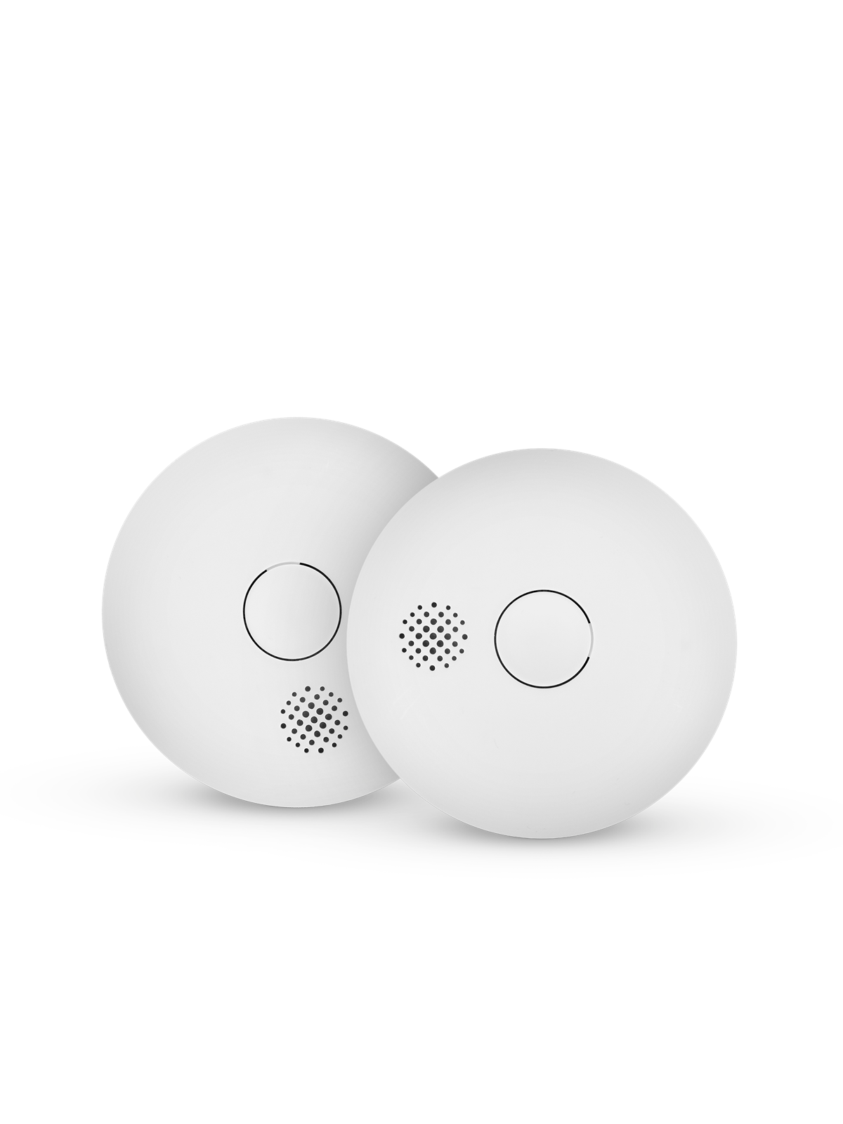Housegard Luma Smart wireless series-connected smoke alarm incl. 10-year battery 2-pack, white