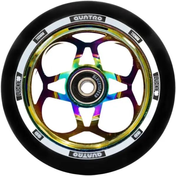 Stunt Scooter Rolle Lucky Quatro (110mm - Neochrome)