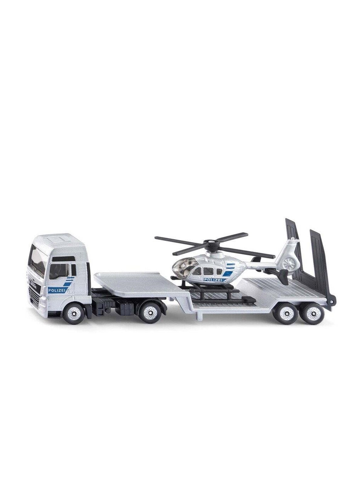SIKU 1:87 MAN Truck With Police Helicopter