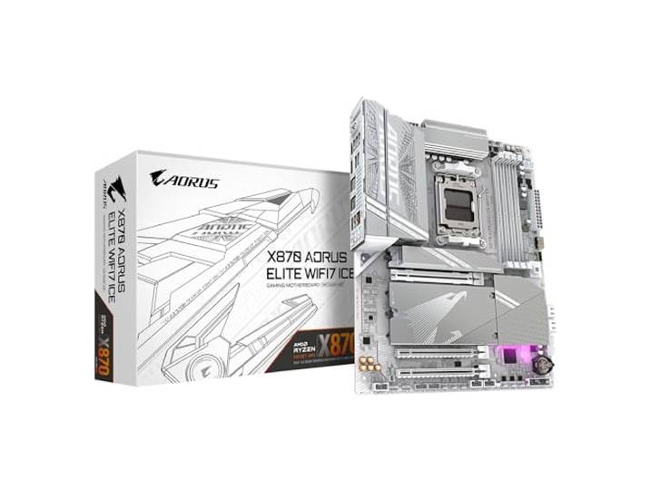 GIGABYTE X870 AORUS ELITE WIFI7 ICE Moederbord