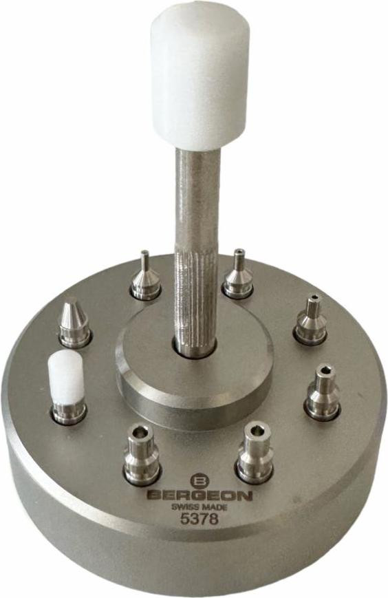 Bergeon 5378 Handafstelgereedschap met 8 tips
