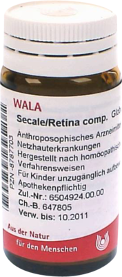 WALA Heilmittel GmbH SECALE RETINA comp.Globuli 20 g 08787703