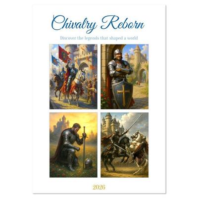 Chivalry Reborn (Wall Calendar 2026 DIN A4 portrait), CALVENDO 12 Month Wall Calendar