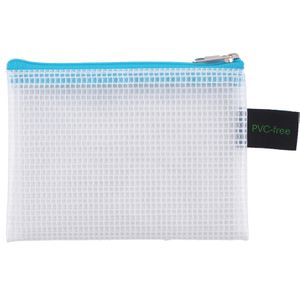 Foldersys Reißverschlussbeutel 40677-46, A7, hellblau / transparent, EVA-Folie, 1 Fach