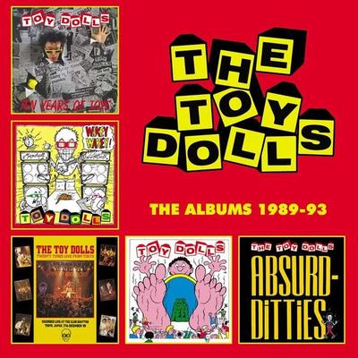 The Albums 1989-93: 5CD Clamshell Boxset - The Toy Dolls, CD, 5013929608207