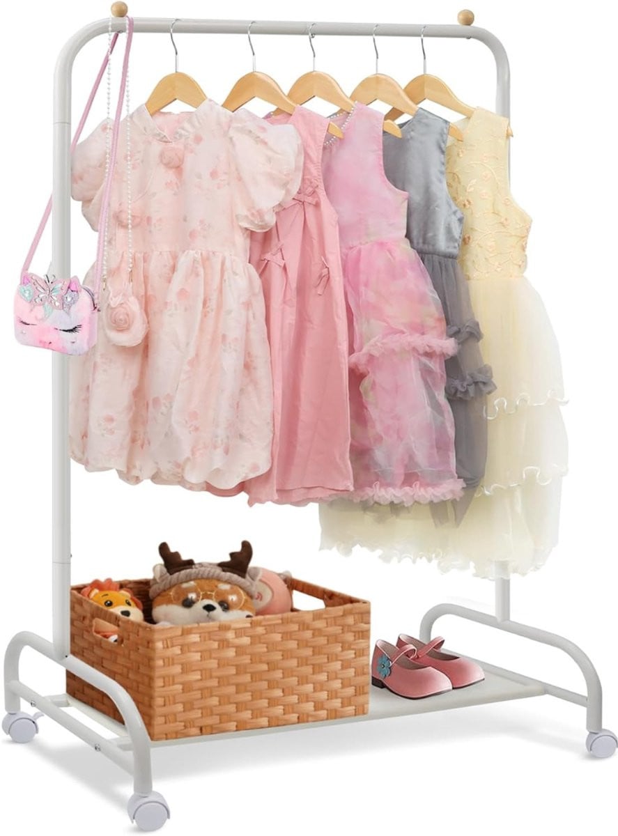 Kledingrek op wieltjes Dressboy kledingstang