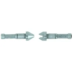 Mitutoyo, Messuhr + Messschraube, Einsatz-Paar für Gewinde-Bügelmessschrauben, Steigung: 1-1,75 mm