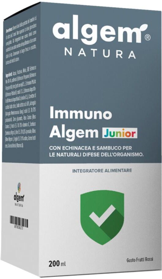 ALGEM NATURA Srl Immuno Algem Junior, 200 ml