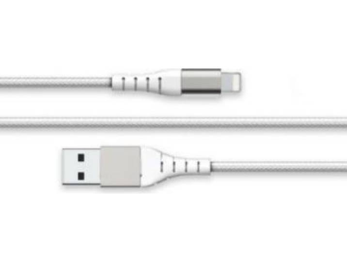 Force Power - Câble Lightning Usb-A/Lightning Mfi 2m Blanc