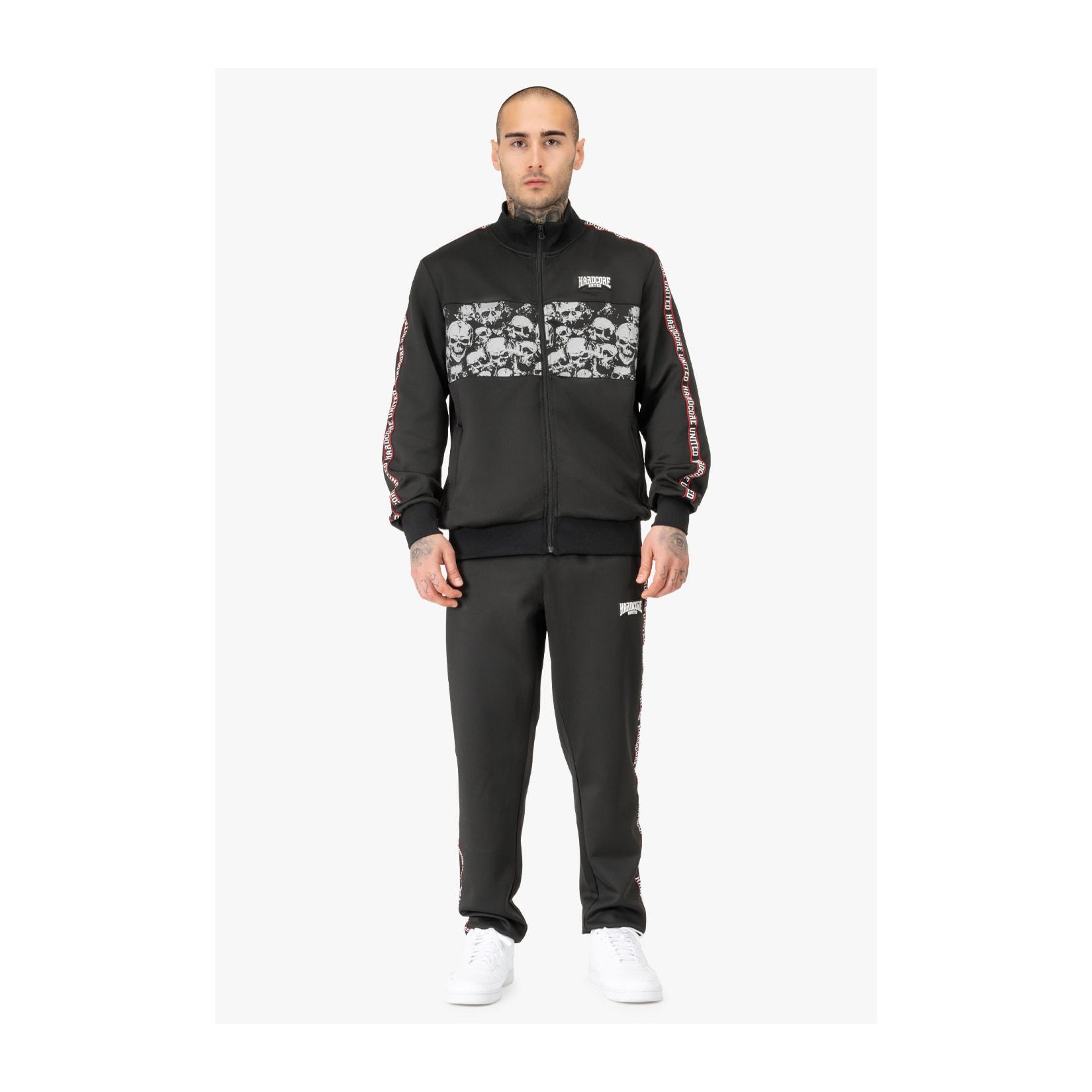 Hardcore United Herren Trainingsanzug normale Passform RAVER