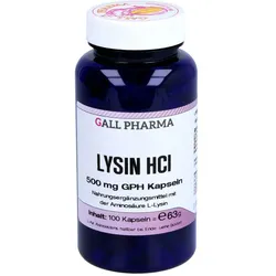 Lysin HCI 500 mg GPH Kapseln