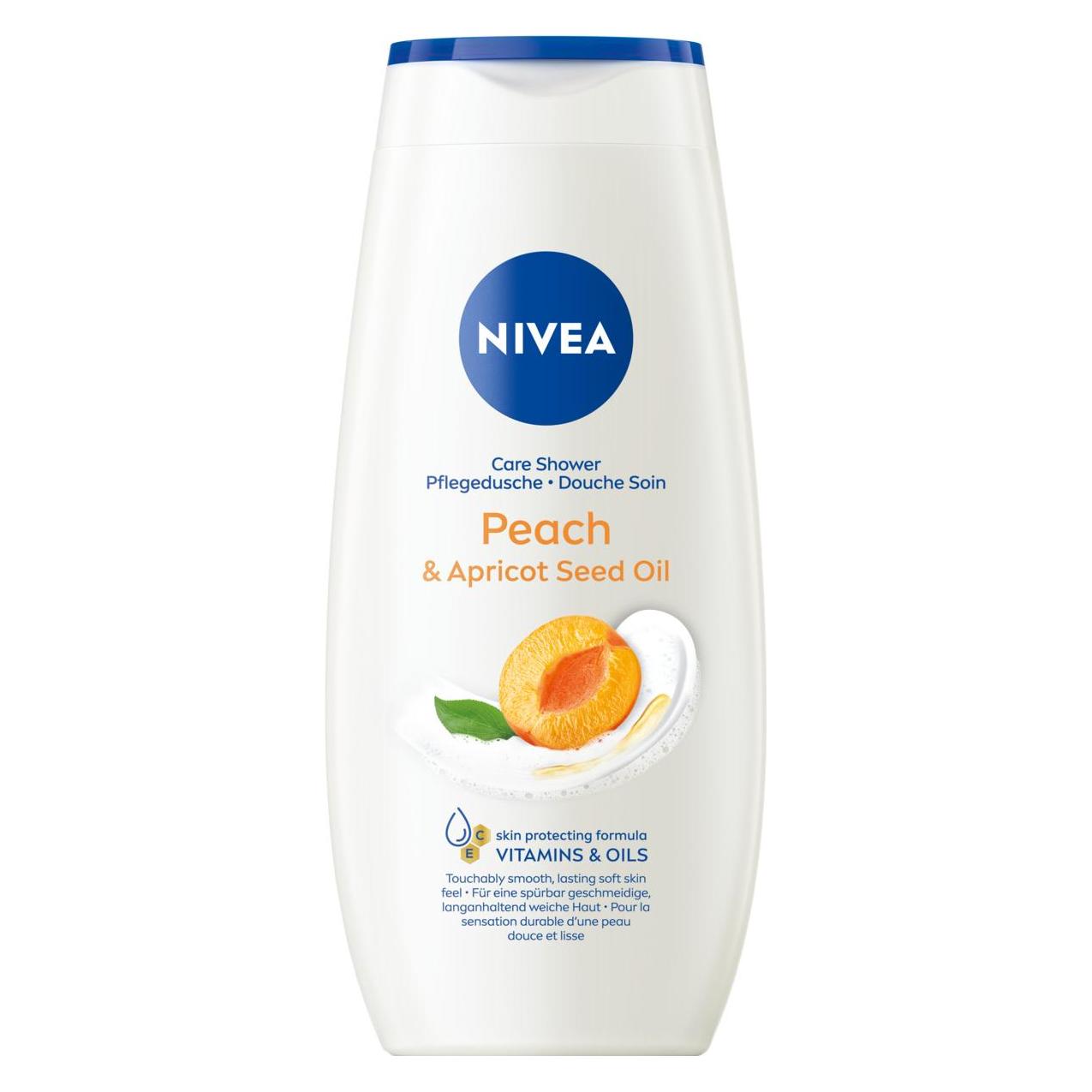 Nivea Peach & Apricot Seed Oil Pflegedusche (250 ml) (80745-01560-80)
