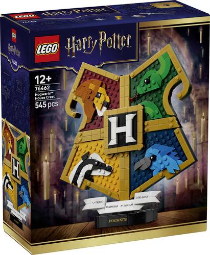 76462 LEGO HARRY POTTER Hogwarts Hauswappen Bauspielzeug Zimmerdeko zum Ausstellen