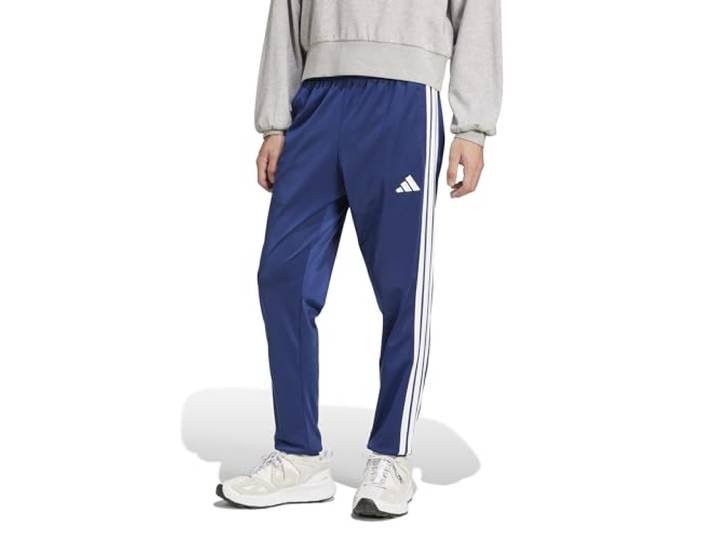 adidas Herren 3-Stripes Tricot Track Pants, Dark Blue, S