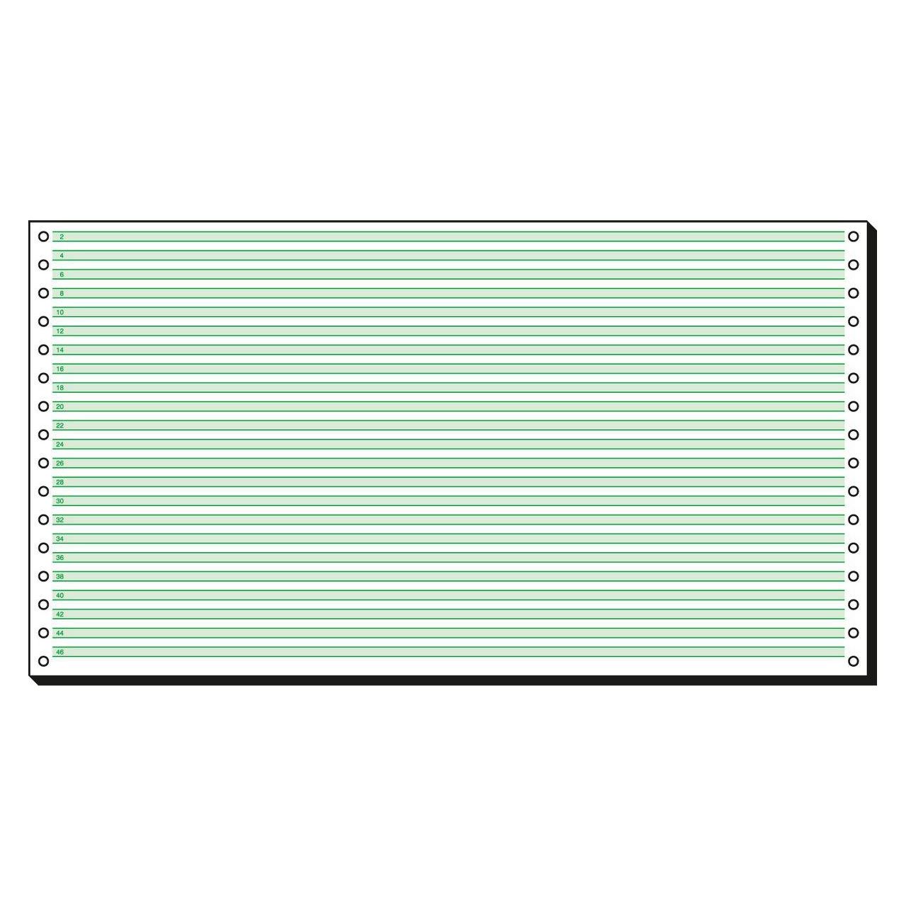 SIGEL Endlospapier Sondermaß 1-fach, 60 g/qm grün 2.000 Blatt