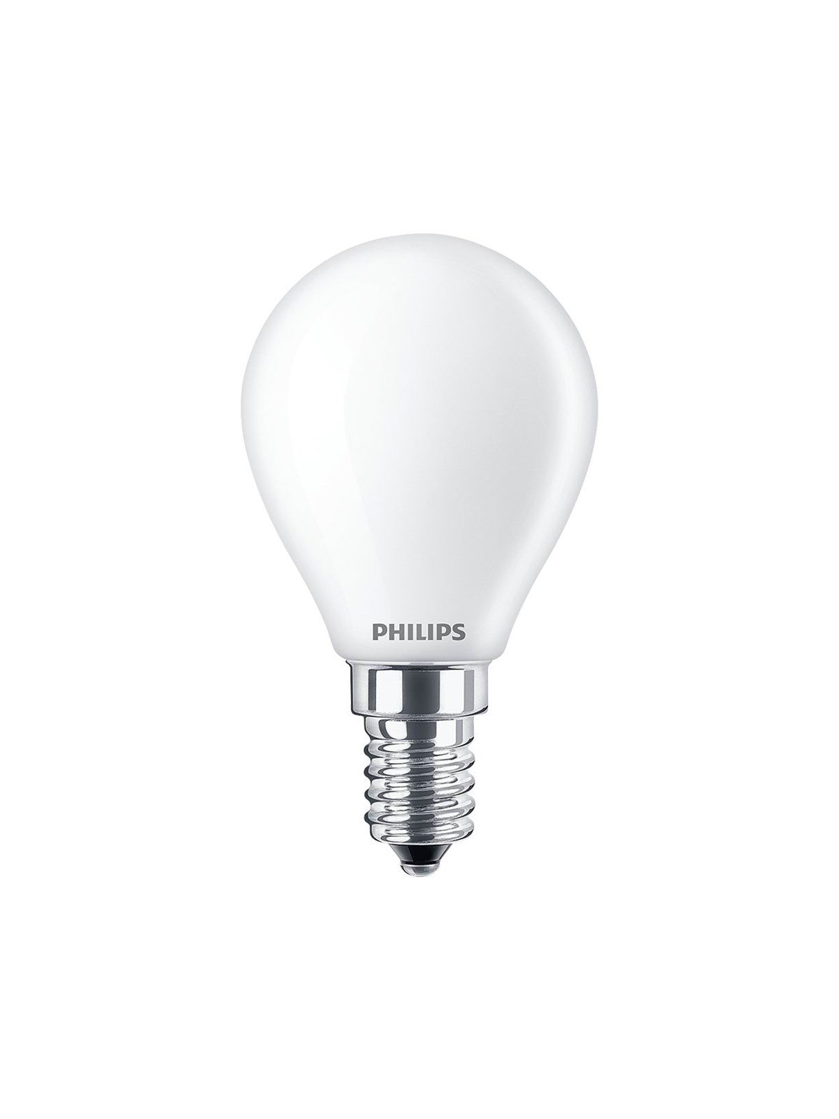 Philips LED-Lampe Classic Mini-ball 4.3W/827 (40W) Frosted E14