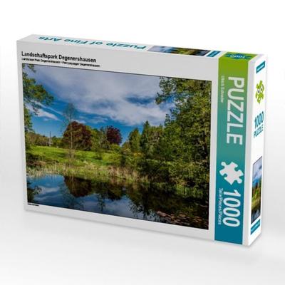 CALVENDO Puzzle Landschaftspark Degenershausen | 1000 Teile Lege-Größe 64x48cm Foto-Puzzle für glückliche Stunden
