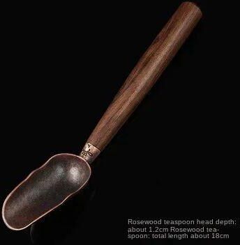 Uplift Treasures Alloy Tea Spoon For Gongfu Tea Ceremony tea Spoon J