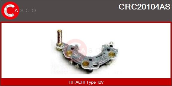 Casco Gleichrichter, Generator Crc20104as Für Opel Gm Isuzu