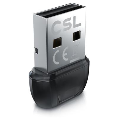 CSL Bluetooth-Adapter, BT USB Stick Nano, BT5.3 Adapter / Dongle, Empfänger & Sender, schwarz