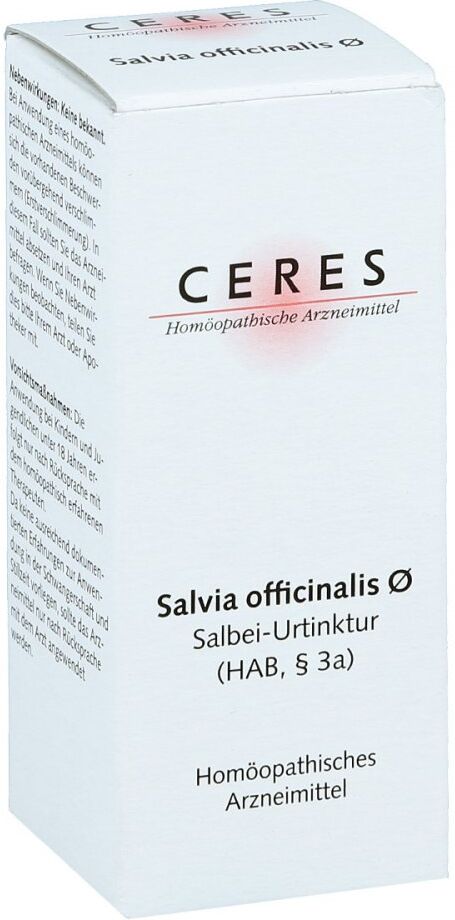 Ceres Salvia officinalis Urtinktur