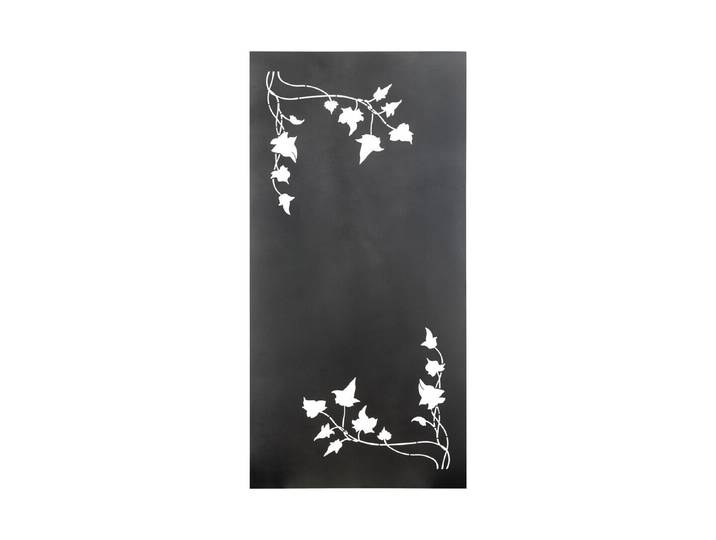 Nouvel Paravent Hedera Anthrazit 2 × 1 m