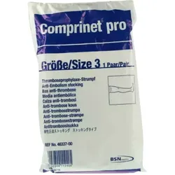 Comprinet pro Strumpf oberschenkellang Gr. 3 weiß 2 St
