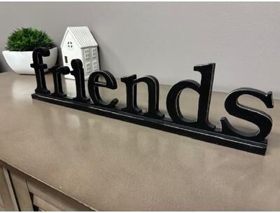Amore Wallscapes Friends Wall Sign Decorative Wall Décor