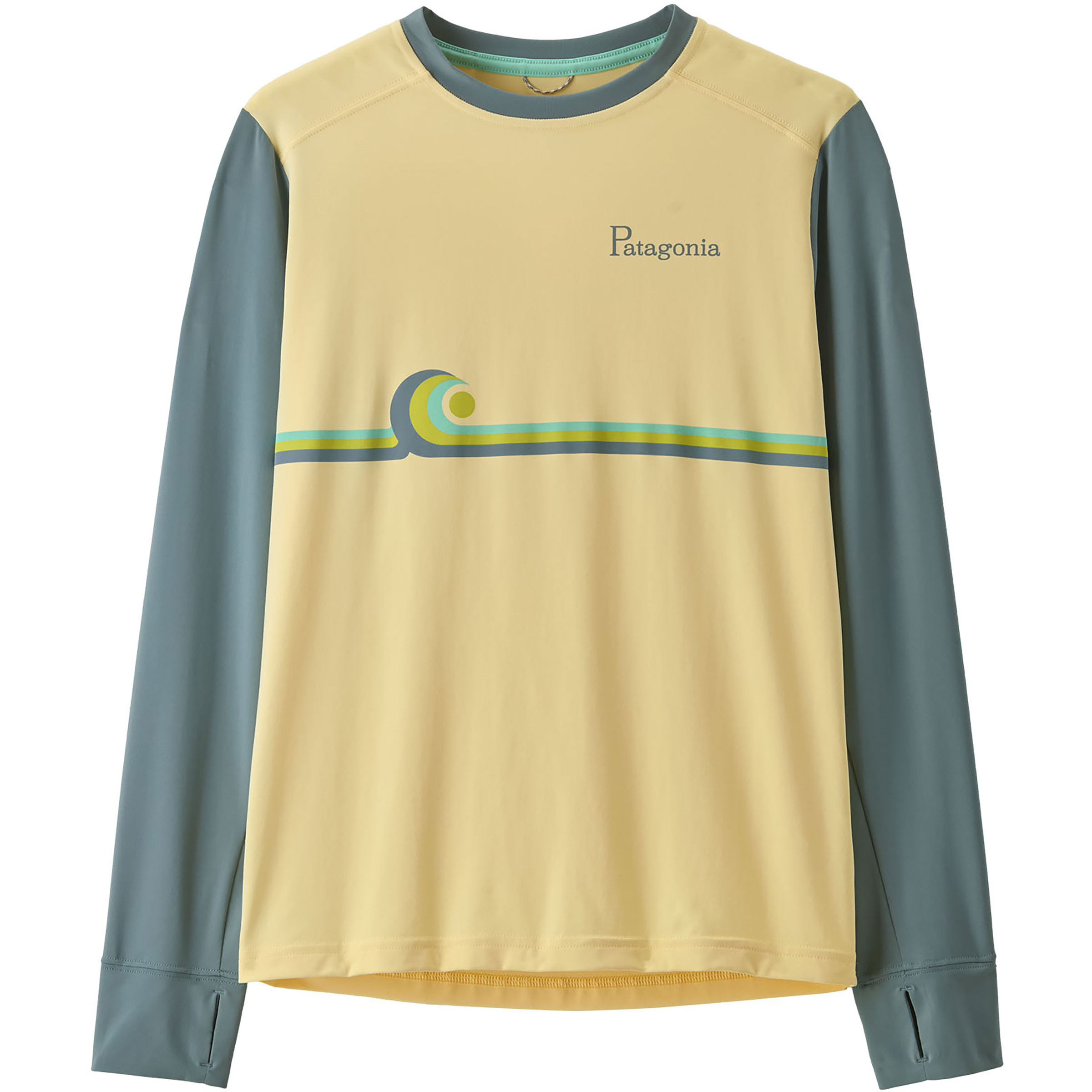 Patagonia Cap SW Kinder Longsleeves beige Größe 148 Lifestyle Elastisch