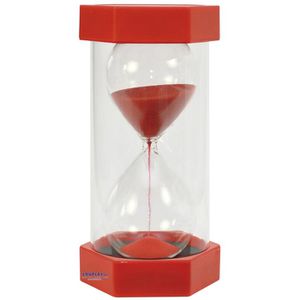 Eduplay Sanduhr 120-177 Giga, 5 Minuten, rot, Höhe 30 cm