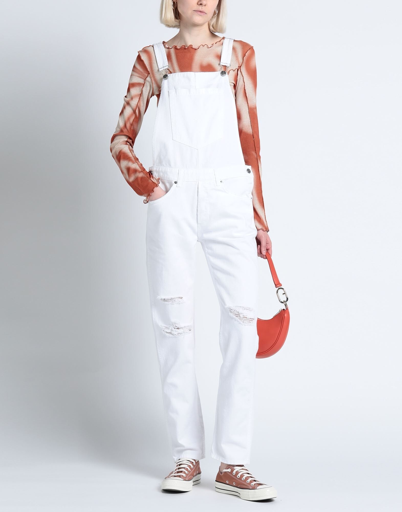 Dondup Peto largo Mujer Blanco 26 Mujer