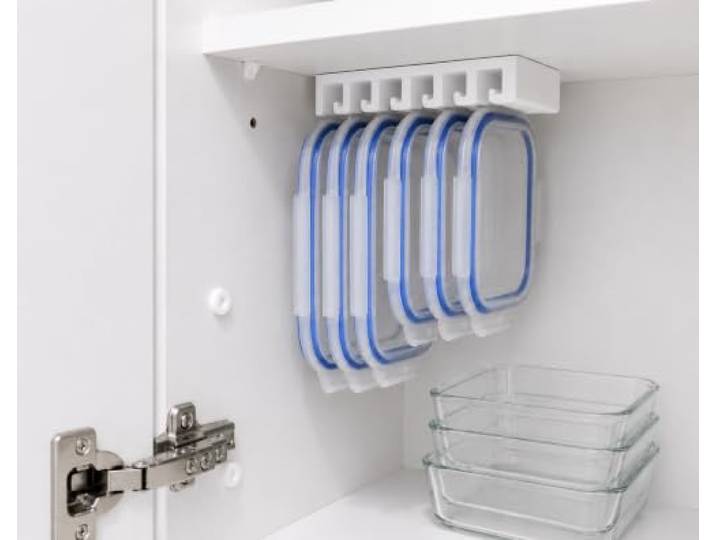 Organisateur de Couvercles Alimentaires – Rangement Gain de Place pour Placard de Cuisine Compatible IKEA 365+\, Pyrex et Plus