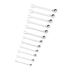 STANLEY FATMAX Schraubenschlüssel Set mit Ratsche, 12-teilig - FMMT82849-0